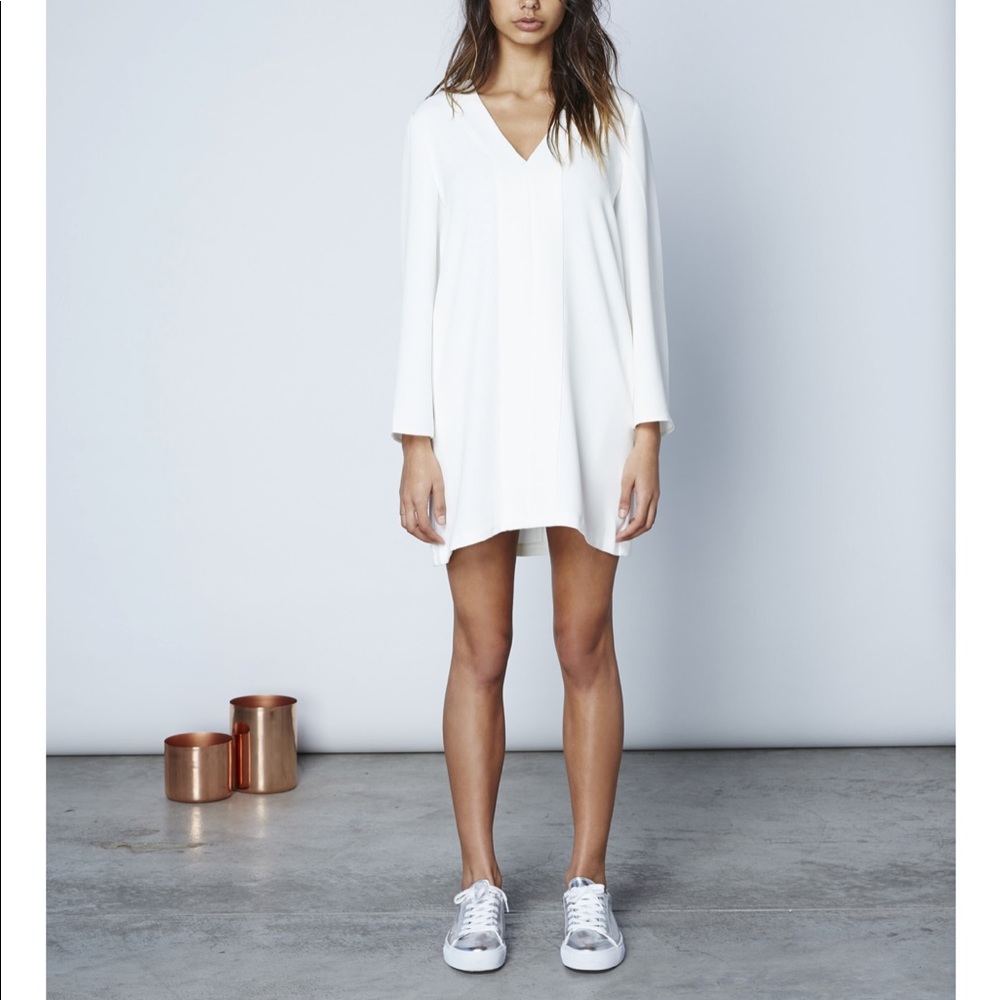 THE FIFTH LABEL | white shift dress | REVOLVE